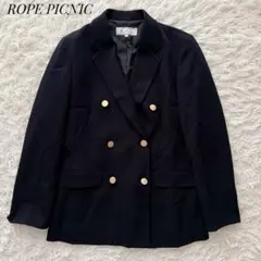 ROPE PICNIC ロペピクニック 紺ブレ 金ボタン ダブル 38