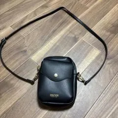 DECOY ショルダーバッグ ブラック