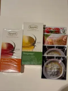 ロンネフェルト2箱、ムレスナティー3種の紅茶セットのサムネイル