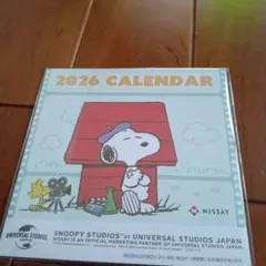 SNOOPY 2026卓上カレンダー