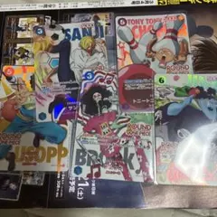 라운드 원 프로모 Sanji Chopper 우솝 짐베이 브룩 5장 세트