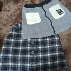 インナーパンツ付スカート 2枚セット