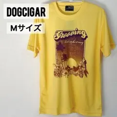 新品未使用　タグ付き　dogcigar ロゴTシャツ　半袖Tシャツ　メッシュ生地