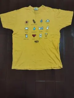 SUNTORY MALT'S BEER Tシャツ イエロー L 사이즈