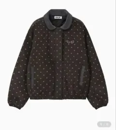 BAUF ドットコーデュロイジャケット ブラウン