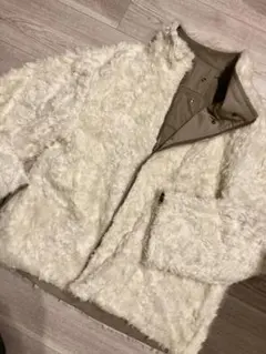 MACPHEE リバーシブル ボアジャケット トゥモローランド⭐︎カーキショート丈