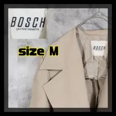 【美品・クリーニング済】BOSCH　ボッシュ　ジャケット　ベージュ　金ボタン　Mのサムネイル