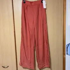 オレンジ 2weyストレートジョガーパンツ