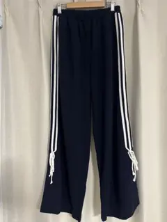 coca カットジョーゼットサイドリボンラインパンツ