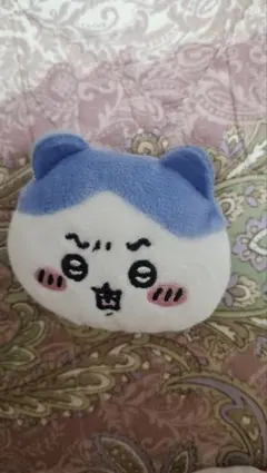 ちいかわ なかよしぬいぐるみバッジ いろんなおかお ハチワレ　怒り
