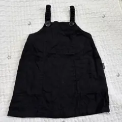 petit main ジャンバースカート ブラックのサムネイル