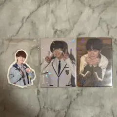 なにわ男子　大橋和也　HARDWORK トレカ・ステッカーセット