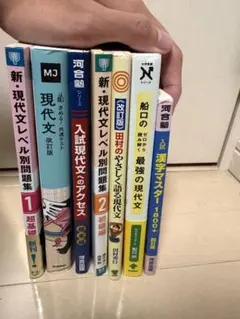 大学受験 現代文 묶음 판매 現代文レベル別問題集 漢字マスター1800+ 6冊
