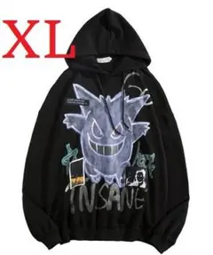 新品　ゲンガー　XLサイズ　ビッグパーカー　スウェット　トレーナー　ポケモン