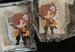 Crazy Raccoon スクラッチ第一弾　ありさか　2点セット　キーホルダー