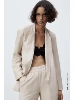 ZARA ジャケット　綺麗なベージュ　XS