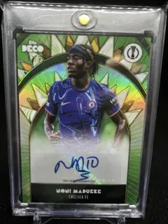 Topps Deco Noni Madueke 친필 사인 99 시리 아스날