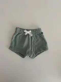 プチバトー　パイル生地　ショートパンツ　12m