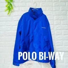GWセール✨新品✨POLO BI-WAY フード付きナイロンジャンパー