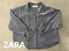 ZARAキッズ グレー 長袖シャツ 9-10歳