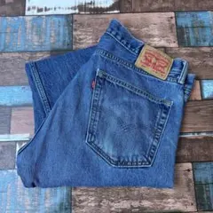 ビンテージ　古着　リーバイス505 バギー　デニム　ジーンズ　W36L30