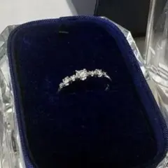 【保証書付き】9号 ヴァンドーム青山　プラチナダイヤモンド　Pt950のサムネイル