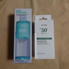 アヌア PDRN ブースタートナー & モイスチャーサンクリーム