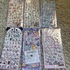 シールセット 6シート パンダ・マイリトルポニー　ボンボンドロップ