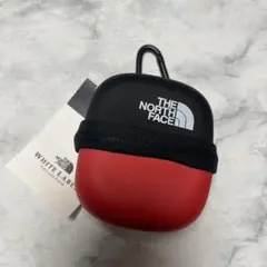 ノースフェイス ホワイトレーベル韓国限定 AirPodsケース レッド 赤