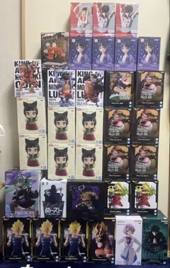 【新品未開封】プライズフィギュアまとめ売り34個　ドラゴンボール　初音ミク等 新品未開封】プライズフィギュアまとめ売り34個 ドラゴンボール 初音