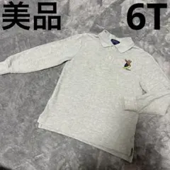 ラルフローレン ポロベア 長袖 ポロシャツ 6T 美品