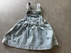 ベビー デニム ジャンパースカート ハートポケット　GAP 70