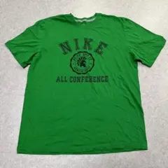 NIKE 海外 古着 Tシャツ JUST DO IT XLサイズ グリーン
