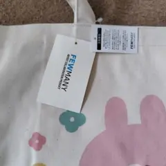 新品★未使用 FEWMANY トートバッグ ピスケ＆うさぎ