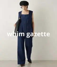 WhimGazetteデニム サロペット オーバーオール 2026年最新】Whim Gazette レディース サロペット・オーバーオール