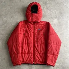 レアカラー 02年 パタゴニア パフジャケット M ファイヤ
