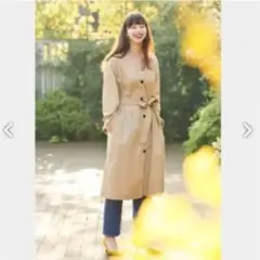 ❤︎GU❤︎フロントボタンノーカラーコート❤︎Mサイズ❤︎