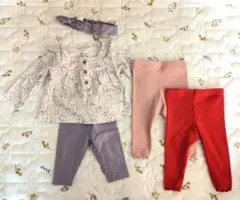 アメリカ購入品　Carter's他　ニューボーン5点セット