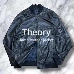 Theory シングルライダース 羊革 美品 2025年最新】theory メンズ レザージャケット・ライダースの人気