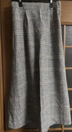 MAJESTIC LEGONチェック柄 ひざ丈スカート　マジェスティックレゴン