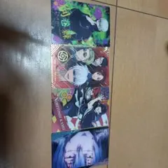 呪術廻戦　カード　狗巻棘　五条悟＆七海建人＆伊地知潔高＆家入硝子　加茂憲紀　真人