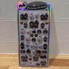 【限定値下げ】うるちゅるポップシール　正規品　モンチッチ　白黒　モノトーン