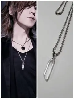 天然石 水晶ネックレス SUGIZO GODSIZE GACKT TAUJAN