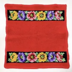 FEIRER　ハンドタオル　２３cm四方サイズ　フェイラー　ドイツ製　花　春小物