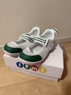 イフミー★新品！上履き＆中敷きセット　グリーン　18.0センチ