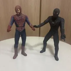 スパイダーマン　フィギュア2体