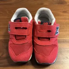 New Balance 373 赤 ベロクロシューズ 中古