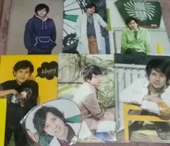 未開封嵐二宮和也クリアファイルうちわセット