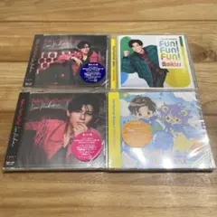 新浜レオン Fun! Fun! Fun!/炎のkiss CD 4枚セットのサムネイル
