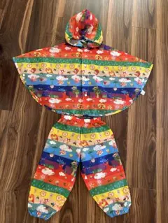 DADWAY　レインポンチョ＆パンツ　90cm